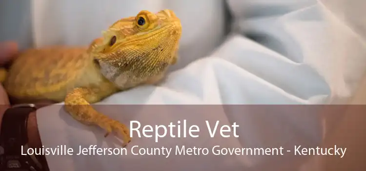 Reptile Vet Louisville Jefferson County Metro Government - Kentucky