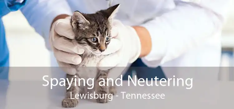 Spaying and Neutering Lewisburg - Tennessee